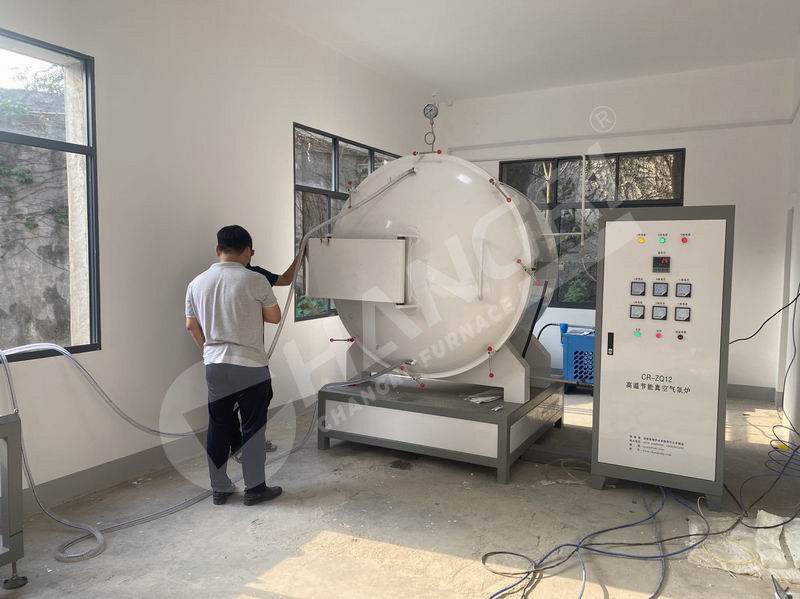 中國（guó）石油大學高溫節能真空氣氛爐客戶案例
