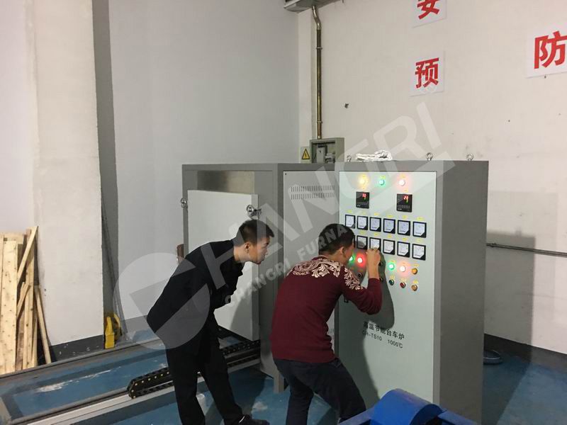 鄭州台車爐客戶案例