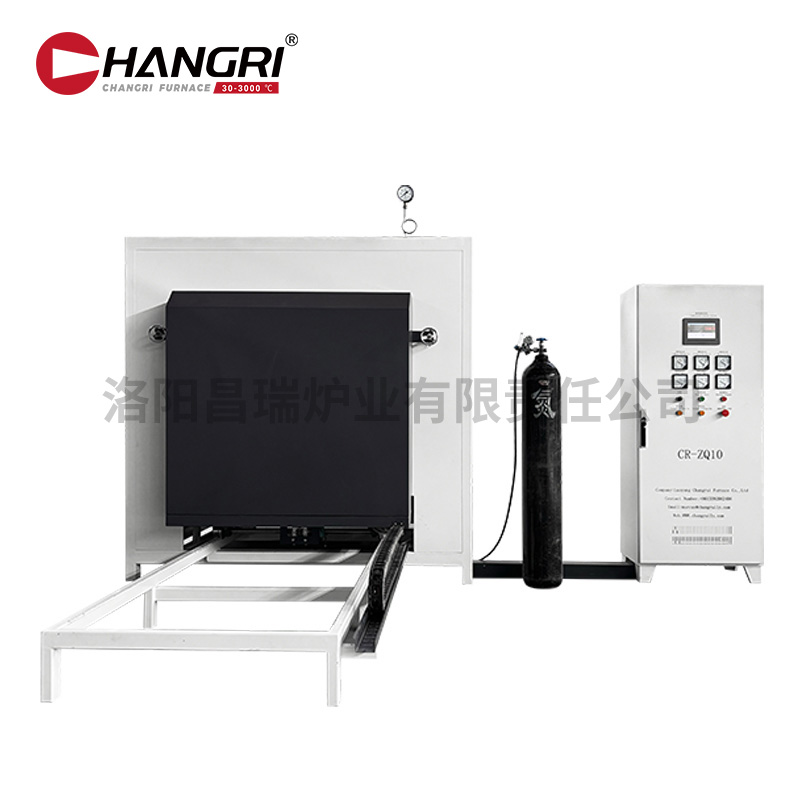 韓國台車爐1200X800X800電阻絲加熱1200℃模塊爐