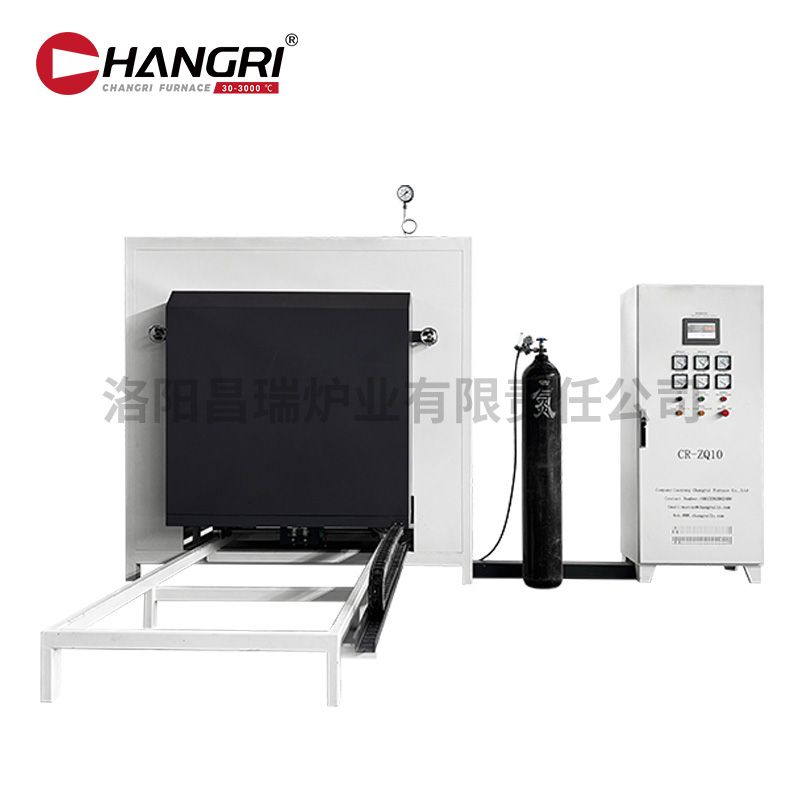 韓國台車爐1200X800X800電阻絲加熱1200℃模塊爐