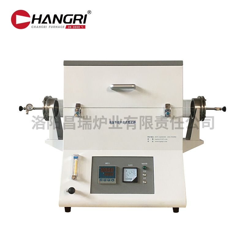 1200℃管式爐Φ120X300灰白管式（shì）爐
