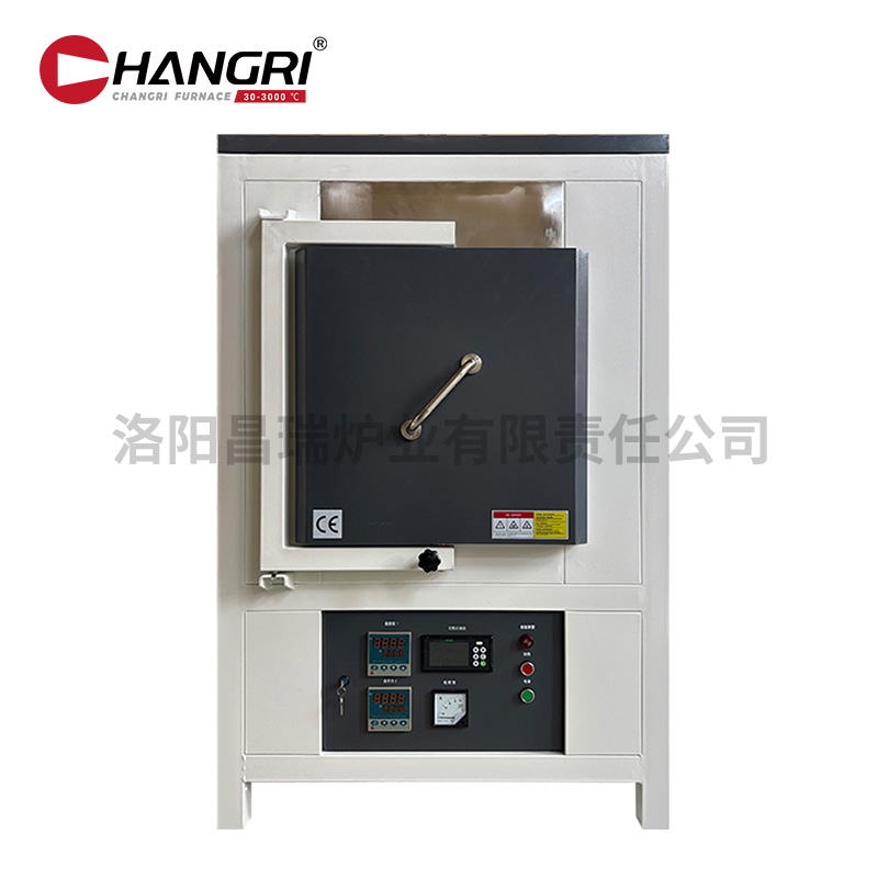 1200℃600X400X400箱式（shì）電阻爐4麵加熱灰白(國際站規劃)