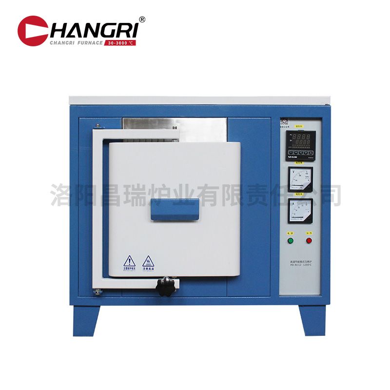 1200度（dù）300x200x200馬弗爐藍白電阻絲加熱+