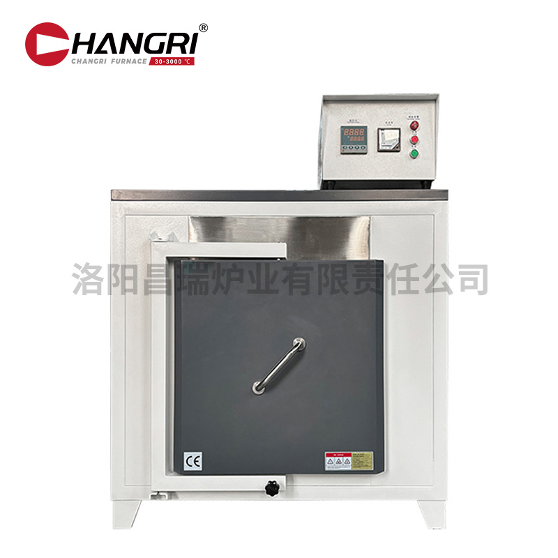 馬弗爐1400℃500X500X500分體新配色灰+白（bái）出口（哈薩克斯坦）
